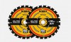 DeWalt DT10624 165mm 24T 20mm Circular Saw Blade DT10624 (Pack of 2)